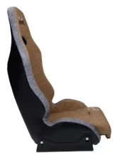 NRG Defender Water Resistant Steel Frame Suspension Seats Brown Side Mount Bracket                                     - DF-100BR-S - Image 3