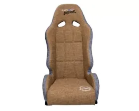 NRG Defender Water Resistant Steel Frame Suspension Seats Brown Side Mount Bracket