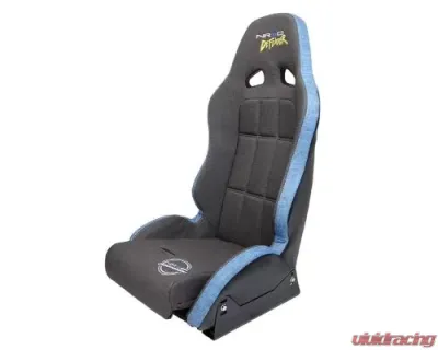 NRG Defender Water Resistant Steel Frame Suspension Seats Grey Side Mount Bracket - DF-100GY-S