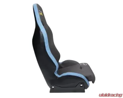 NRG Defender Water Resistant Steel Frame Suspension Seats Grey Side Mount Bracket - DF-100GY-S