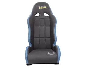 NRG Defender Water Resistant Steel Frame Suspension Seats Grey Side Mount Bracket
