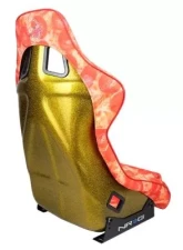 NRG Frp Bucket Seat Prisma- Ultra Slice Gold Pearlized Back Large                                     - FRP-302-PIZZA - Image 4