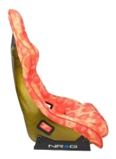 NRG Frp Bucket Seat Prisma- Ultra Slice Gold Pearlized Back Large                                     - FRP-302-PIZZA - Image 3