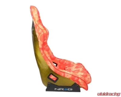 NRG Frp Bucket Seat Prisma- Ultra Slice Gold Pearlized Back Large - FRP-302-PIZZA