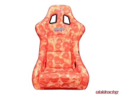 NRG Frp Bucket Seat Prisma- Ultra Slice Gold Pearlized Back Large - FRP-302-PIZZA