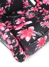 NRG Frp Bucket Seat Prisma- Japanese Cherry Blossom ed In Vegan Material Pink Pearlized Back Plus Phone Pockets Medium                                     - FRP-303-SAKURA - Image 6