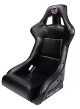 NRG Frp Bucket Seat Prisma ed Pearlized Back All Black Pvc Vegan Material Large                                     - FRP-302BK-V - Image 5