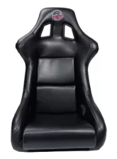 NRG Frp Bucket Seat Prisma ed Pearlized Back All Black Pvc Vegan Material Large                                     - FRP-302BK-V - Image 2
