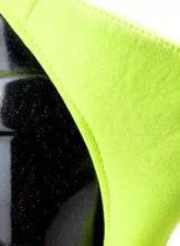 NRG Frp Bucket Seat Prisma ed Pearlized Back All Neon Green Alcantara Vegan Large                                     - FRP-302NG-PRISMA - Image 7