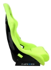 NRG Frp Bucket Seat Prisma ed Pearlized Back All Neon Green Alcantara Vegan Large                                     - FRP-302NG-PRISMA - Image 3