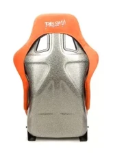 NRG Frp Bucket Seat Ultra ed Grey Peralized Back Orange Vegan Micro Fiber Material Phone Pockets And Special Ultra Embroidery Large                                     - FRP-302OR-ULTRA - Image 5