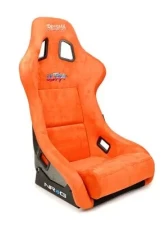 NRG Frp Bucket Seat Ultra ed Grey Peralized Back Orange Vegan Micro Fiber Material Phone Pockets And Special Ultra Embroidery Large                                     - FRP-302OR-ULTRA - Image 2