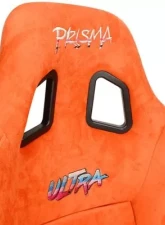 NRG Frp Bucket Seat Ultra ed Grey Peralized Back Orange Vegan Micro Fiber Material Phone Pockets And Special Ultra Embroidery Large                                     - FRP-302OR-ULTRA - Image 7