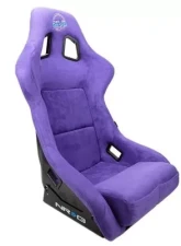 NRG Frp Bucket Seat Prisma ed Pearlized Back All Purple Alcantara Vegan Large                                     - FRP-302PP-PRIMSA - Image 2