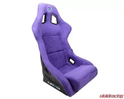 NRG Frp Bucket Seat Prisma ed Pearlized Back All Purple Alcantara Vegan Large - FRP-302PP-PRIMSA