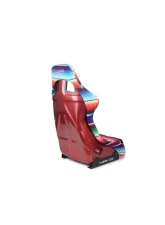 NRG Frp Bucket Seat Prisma- Serepi ed Red Pearlized Back In Vegan Material Medium                                     - FRP-303-MEXICALI - Image 5