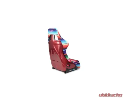 NRG Frp Bucket Seat Prisma- Serepi ed Red Pearlized Back In Vegan Material Medium - FRP-303-MEXICALI