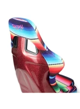 NRG Frp Bucket Seat Prisma- Serepi ed Red Pearlized Back In Vegan Material Medium                                     - FRP-303-MEXICALI - Image 10