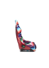 NRG Frp Bucket Seat Prisma- Serepi ed Red Pearlized Back In Vegan Material Medium                                     - FRP-303-MEXICALI - Image 4