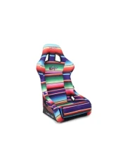 NRG Frp Bucket Seat Prisma- Serepi ed Red Pearlized Back In Vegan Material Medium                                     - FRP-303-MEXICALI - Image 3
