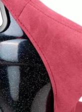 NRG Frp Bucket Seat Prisma ed Pearlized Back All Maroon Alcantara Vegan Material Phone Pockets Medium                                     - FRP-303MAR-PRISMA - Image 7