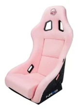 NRG Frp Bucket Seat Prisma ed Pearlized Back All Pink Alcantara Vegan Material Medium                                     - FRP-303PK-PRISMA - Image 9