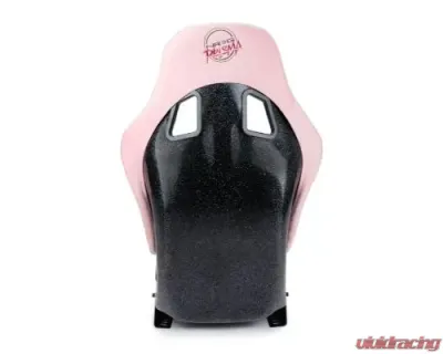 NRG Frp Bucket Seat Prisma ed Pearlized Back All Pink Alcantara Vegan Material Medium - FRP-303PK-PRISMA