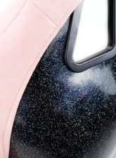 NRG Frp Bucket Seat Prisma ed Pearlized Back All Pink Alcantara Vegan Material Medium                                     - FRP-303PK-PRISMA - Image 10