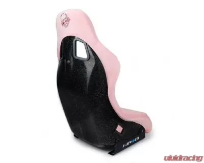 NRG Frp Bucket Seat Prisma ed Pearlized Back All Pink Alcantara Vegan Material Medium - FRP-303PK-PRISMA