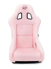 NRG Frp Bucket Seat Prisma ed Pearlized Back All Pink Alcantara Vegan Material Medium                                     - FRP-303PK-PRISMA - Image 11