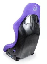 NRG Frp Bucket Seat Prisma ed Pearlized Back All Purple Alcantara Vegan Material Medium                                     - FRP-303PP-PRISMA - Image 6