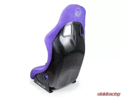 NRG Frp Bucket Seat Prisma ed Pearlized Back All Purple Alcantara Vegan Material Medium - FRP-303PP-PRISMA