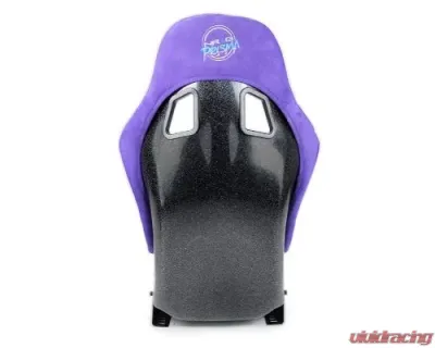 NRG Frp Bucket Seat Prisma ed Pearlized Back All Purple Alcantara Vegan Material Medium - FRP-303PP-PRISMA
