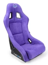 NRG Frp Bucket Seat Prisma ed Pearlized Back All Purple Alcantara Vegan Material Medium                                     - FRP-303PP-PRISMA - Image 2