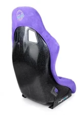 NRG Frp Bucket Seat Prisma ed Pearlized Back All Purple Alcantara Vegan Material Medium                                     - FRP-303PP-PRISMA - Image 4