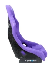 NRG Frp Bucket Seat Prisma ed Pearlized Back All Purple Alcantara Vegan Material Medium                                     - FRP-303PP-PRISMA - Image 3