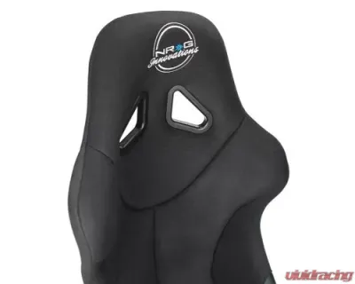NRG Fia Competition Seat Competition Fabric fia Homologated head Containment Velcro Paddings Small Fit - FRP-RS700M