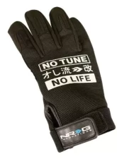 NRG Mechanic Gloves M In Black                                     - GS-200BK-M - Image 3