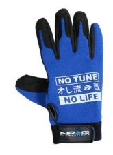 NRG Mechanic Gloves L In Blue                                     - GS-200BL-L - Image 2