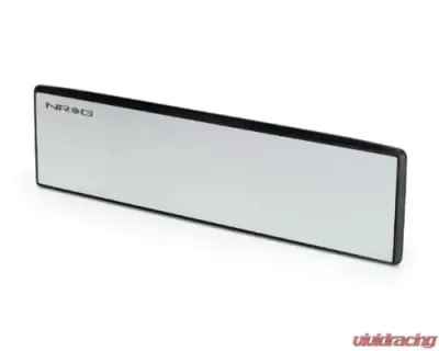 NRG Wide Panorama Clip On Mirrors- Flat W/ White Tint 270MM Wide - IM-270FWT