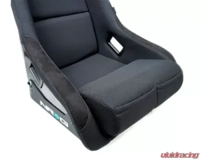 NRG Carbon Fiber Bucket Seat Regular Large Black - RSC-302CF/BK