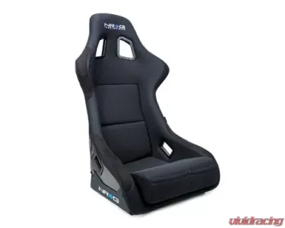 NRG Carbon Fiber Bucket Seat Regular Large Black - RSC-302CF/BK