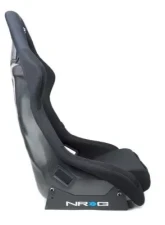 NRG Carbon Fiber Bucket Seat Regular Large Black                                     - RSC-302CF/BK - Image 3