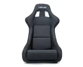 NRG Carbon Fiber Bucket Seat Regular Large Black