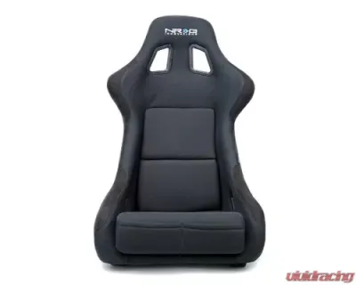 NRG Carbon Fiber Bucket Seat Regular Large Black - RSC-302CF/BK
