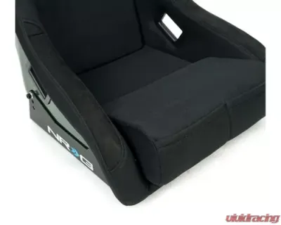 NRG Carbon Fiber Bucket Seat Large Blue - RSC-302CF/BL
