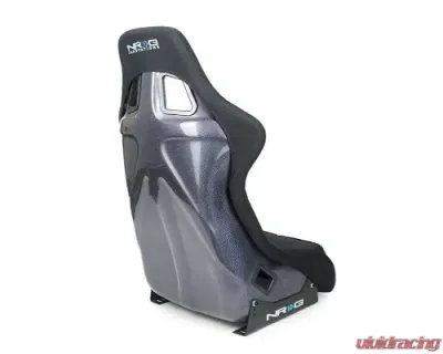 NRG Carbon Fiber Bucket Seat Large Blue - RSC-302CF/BL