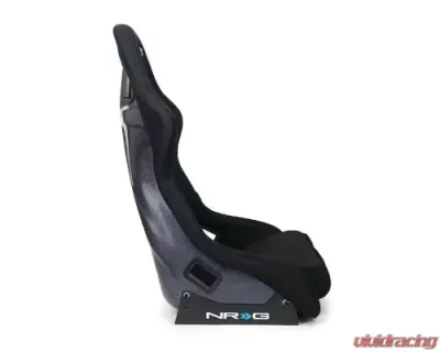 NRG Carbon Fiber Bucket Seat Large Blue - RSC-302CF/BL