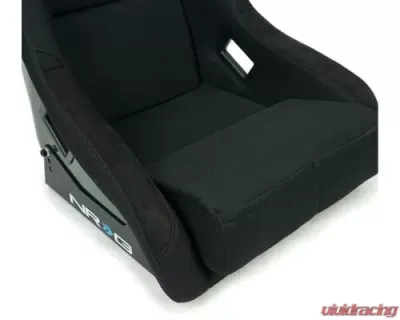 NRG Carbon Fiber Bucket Seat Large Green - RSC-302CF/GN