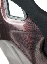 NRG Carbon Fiber Bucket Seat Large Red                                     - RSC-302CF/RD - Image 7